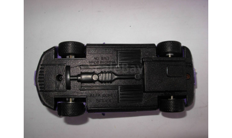 модель 1/36 Alfa Romeo Spider Milka Welly металл 1:36, масштабная модель, scale35