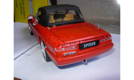 модель 1/18 Alfa Romeo Spyder 1969 Pininfarina Jouef Evolution металл 1:18, масштабная модель, scale18