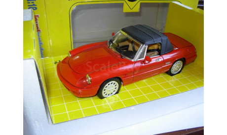 модель 1/18 Alfa Romeo Spyder 1969 Pininfarina Jouef Evolution металл 1:18, масштабная модель, scale18