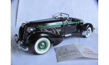 модель 1/24 AUBURN 1935 Speedster Boattail Franklin Mint металл, масштабная модель, scale24