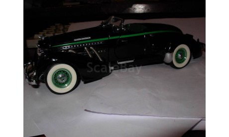 модель 1/24 AUBURN 1935 Speedster Boattail Franklin Mint металл, масштабная модель, scale24