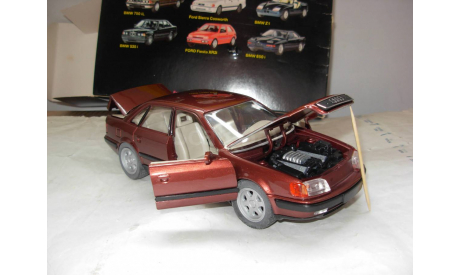 модель 1/24 Audi 100 красная Schabak металл 1:24, масштабная модель, scale24