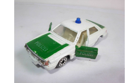 модель 1/60 полицейский Audi 100 Polizei Полиция China металл 1:60, масштабная модель, scale64