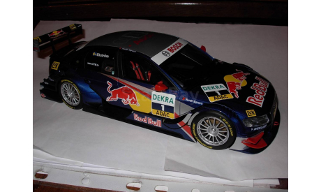 1/18 гоночная модель Audi A4 Red Bull DTM 2008 #1 Ekstrom Norev металл, масштабная модель, 1:18