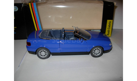 модель 1/24 Audi Cabriolet Typ 89 /8G 1991-2000 синий кабриолетSchabak металл 1:24, масштабная модель, scale24