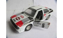 модель 1/24 ралли Audi Quattro #5 Rallye Monte Carlo 1981 Burago Italy металл 1:24 Rally, масштабная модель, BBurago, scale24