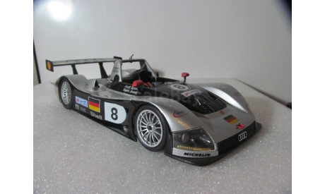 модель 1/18 Audi R8 №8 Le mans 1999 Maisto металл 1:18 Lemans, масштабная модель, scale18