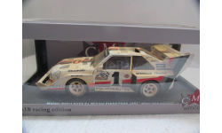 модель 1/18 гоночная Audi Sport Quattro S1 №1 winner Pikes Peak Röhrl 1987 CMR металл 1:18 гоночный Rally Rallye