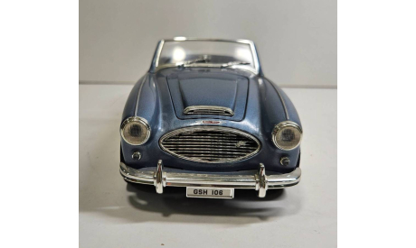 модель 1/18 Austin Healey 100-Six 1956 ERTL металл 1:18, масштабная модель, ERTL (Auto World), Austin-Healey, scale18