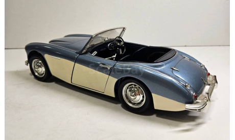 модель 1/18 Austin Healey 100-Six 1956 ERTL металл 1:18, масштабная модель, ERTL (Auto World), Austin-Healey, scale18