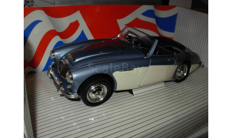 модель 1/18 Austin Healey 100-Six 1956 ERTL металл 1:18, масштабная модель, scale18, ERTL (Auto World), Austin-Healey