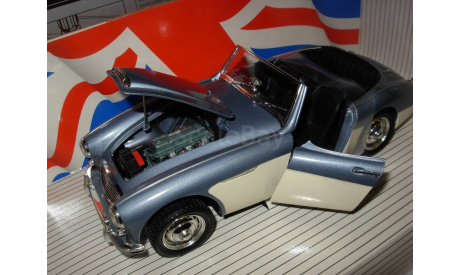 модель 1/18 Austin Healey 100-Six 1956 ERTL металл 1:18, масштабная модель, scale18, ERTL (Auto World), Austin-Healey