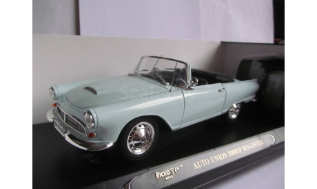 модель 1/18 Auto Union 1000SP 1958 Roadster RICKO металл 1:18, масштабная модель, scale18
