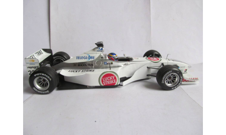 модель F1 Формула 1 1/18 BAR Honda 01 Lucky Strike launch version 2000 #23 Ricardo Zonta Minichamps/PMA металл 1:18, масштабная модель