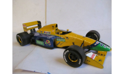 модель F1 Формула 1 1/18 Benetton Ford B191 1991 #19 Michael Schumacher Minichamps/PMA металл 1:18