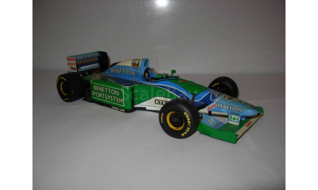 модель F1 Формула 1 1/18 Benetton Ford B193 launch version 1994 #5 Michael Schumacher Minichamps/PMA металл 1:18, масштабная модель, scale18