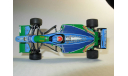 модель F1 Формулы 1 1/43 Benetton Ford B194 1994 #6 Jos Verstappen Minichamps/PMA металл 1:43, масштабная модель, scale43