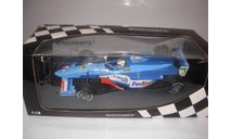 модель F1 Формула 1 1/18 Benetton Playlife B197 launch version 1998 5 G. Fisichella Minichamps/PMA металл 1:18, масштабная модель, scale18