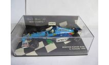 модель F1 Формулы 1 1/43 Benetton Playlife B199 1999 #9 Fisichella Minichamps PMA металл 1:43, масштабная модель, scale43