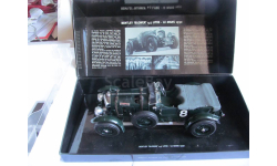 модель 1/18 Bentley Blower 4.5 Litre #8 Benjafield Ramponi Le Mans 1930 Minichamps металл 1:18 LeMans