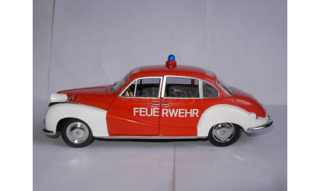 модель 1/24 пожарная BMW 502 Schuco металл 1:24 пожарный, масштабная модель, scale24