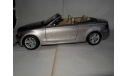 модель 1/18 BMW 1-й серии cabrio Kyosho металл, масштабная модель, 1:18