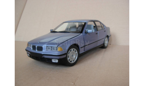 модель 1/18 BMW 3-ей серии E36 седан UT Models металл, масштабная модель, 1:18