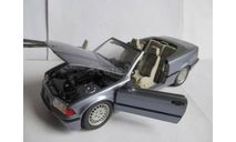 модель 1/24 BMW 3-й серии E36 кабриолет Schabak Germany металл, масштабная модель, scale24