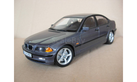 модель 1/18 BMW 3-ей серии E46 седан UT Models металл, масштабная модель, 1:18