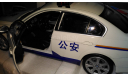 модель 1/18 BMW 330i China Police / 中国警察 / китайская полиция металл 1:18 die-cast model, масштабная модель, scale18, Welly