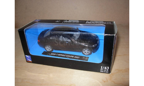 модель 1/43 BMW 3-series E92 Coupe 2007 New Ray металл 1:43, масштабная модель, scale43, New-Ray Toys