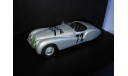 модель 1/43 BMW 328 Roadster Mille Miglia 1940 №72 Minichamps Dealer металл 1:43, масштабная модель, scale43