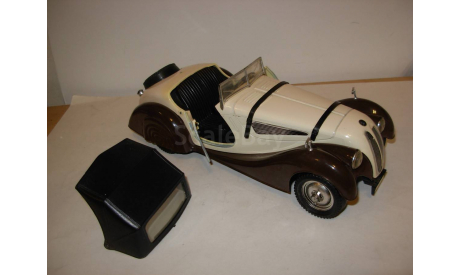 старая редкая модель 1/16 BMW 328 Roadster тент Polistil металл, 1:16 не 1:18, масштабная модель, scale16