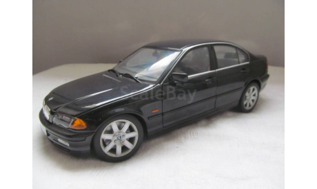 модель 1/18 BMW 328i E46 седан UT Models металл 1:18 чёрный металлик, масштабная модель, scale18