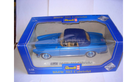 модель 1/18 BMW 503 Cabriolet Revell Jadi металл 1:18, масштабная модель, scale18