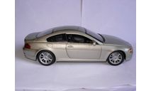 модель 1/18 BMW-6 645Ci Coupe E63 Mattel/Hot Wheels металл 1:18, масштабная модель, scale18, Mattel Hot Wheels