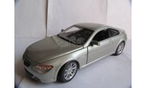 модель 1/18 BMW-6 645Ci Coupe E63 Mattel/Hot Wheels металл 1:18, масштабная модель, Mattel Hot Wheels, scale18