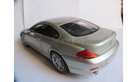 модель 1/18 BMW-6 645Ci Coupe E63 Mattel/Hot Wheels металл 1:18, масштабная модель, Mattel Hot Wheels, scale18