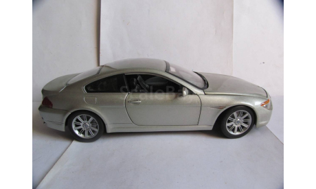 модель 1/18 BMW-6 645Ci Coupe E63 Mattel/Hot Wheels металл 1:18, масштабная модель, Mattel Hot Wheels, scale18