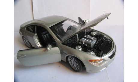 модель 1/18 BMW-6 645Ci Coupe E63 Mattel/Hot Wheels металл 1:18, масштабная модель, Mattel Hot Wheels, scale18