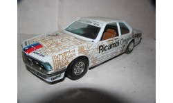 модель 1/24 BMW 635CSi №7 E24 Burago Italy металл 1:24 1/26 1:26 635 CSi