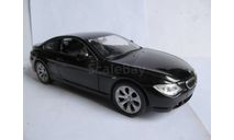 модель 1/24 BMW 645i 6-series E63 Welly металл 1:24, масштабная модель, scale24