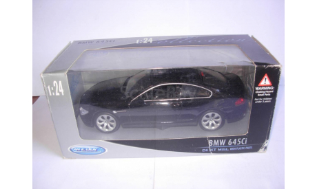 модель 1/24 BMW 645i 6-series E63 Welly металл 1:24, масштабная модель, scale24