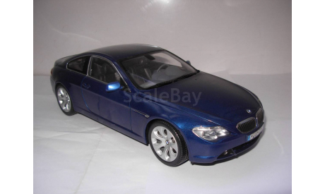 модель 1/18 BMW- 6 645i E63 Coupe Kyosho металл 1:18, масштабная модель, scale18