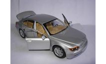 модель 1/24 BMW 745i 7-series E65 Welly металл 1:24, масштабная модель, scale24