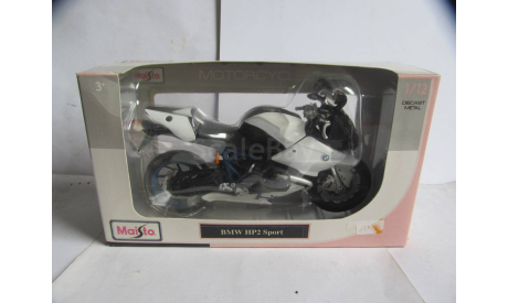 1/12 модель мотоцикл BMW HP2 Sport Maisto металл 1:12, масштабная модель мотоцикла, scale12