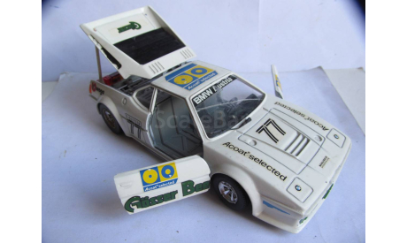 модель 1/24 BMW M1 #77 Burago Italy металл 1:24, масштабная модель, BBurago