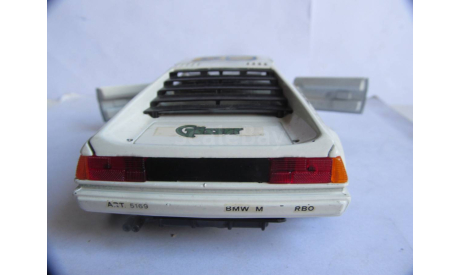 модель 1/24 BMW M1 #77 Burago Italy металл 1:24, масштабная модель, BBurago