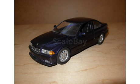 модель 1/24 BMW M3 3-series E36 Coupe Купе Gama металл синяя 1:24, масштабная модель, scale24