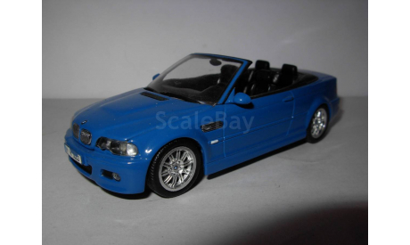 модель 1/43 BMW M3 E46 Cabrio Minichamps Limited металл 1:43, масштабная модель, scale43